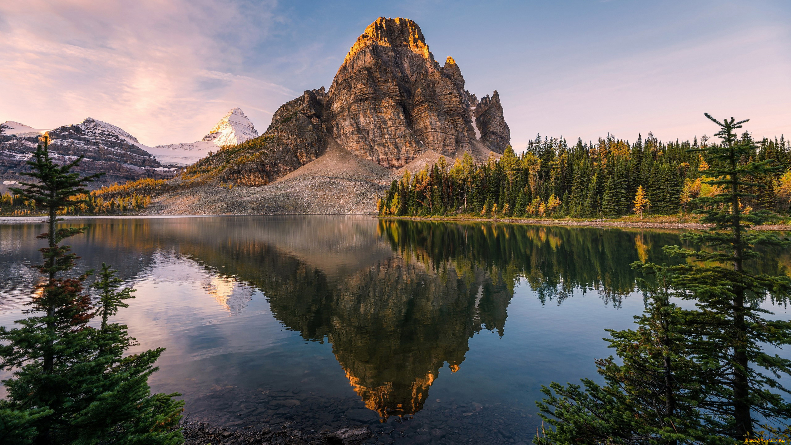 sunburst lake, mount assiniboine, british columbia, canada, , , , sunburst, lake, mount, assiniboine, british, columbia